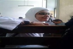 تأجيل قضية صاحبة دبوس رابعة إلى أول اكتوبر