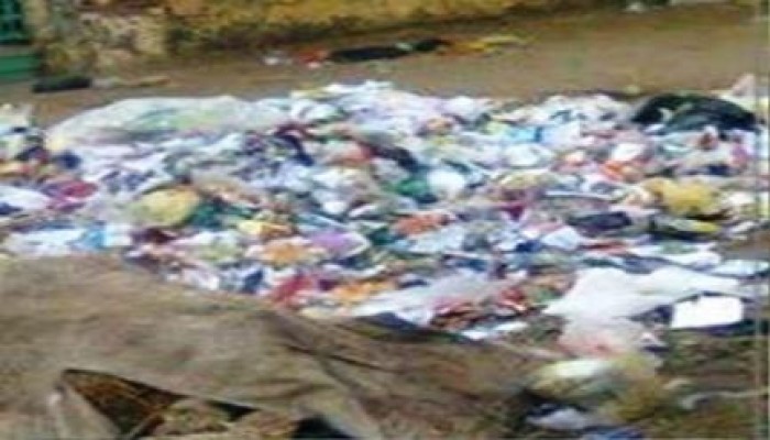 فى عهد الانقلاب: بالصورمقالب القمامة تملأ جنبات مدينة نبروه بالدقهلية