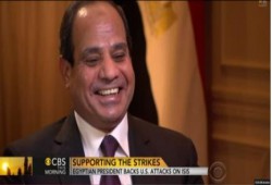 بالفيديو..السيسي لـ(سي بي إس)الأمريكية:مصر ستدعم أوباما حتى لا تظهر أمريكا كعدو للمسلمين