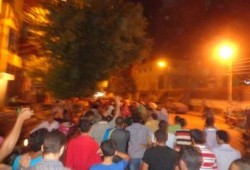 مسيرة ضد الانقلاب بمدينة بنى سويف ضمن فعاليات أسبوع "قسم الثورة وعهد الشهيد"