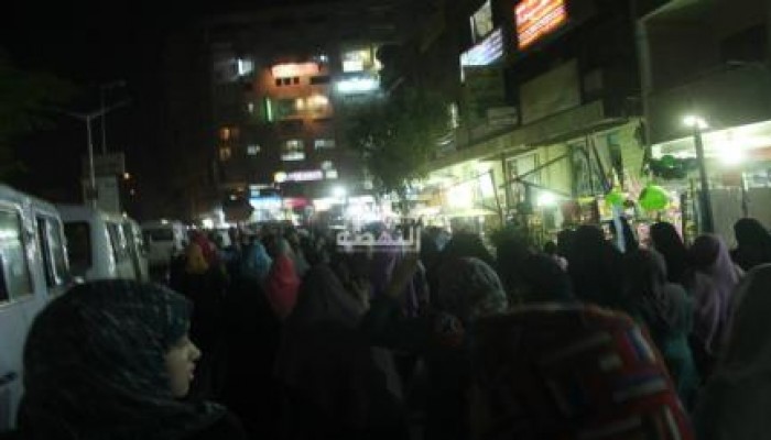 ليلة ثورية بالهرم ... واصرار على تحقيق مطالب الشعب