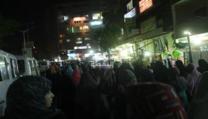 ليلة ثورية بالهرم ... واصرار على تحقيق مطالب الشعب