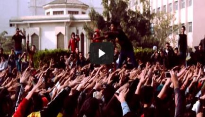 فيديو .. "قوم يا بطل" أغنية جديدة لطلاب الزقازيق رفضا للانقلاب