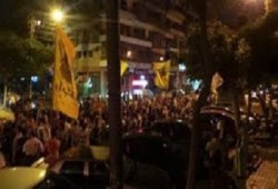 الثوار يفاجئون الانقلاب بمسيرة ليلية بميدان التحرير