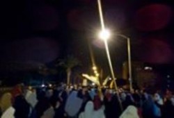 مسيرة ليلية لثوار مدينة السادات ضد حكم العسكر وغلاء الاسعار