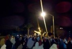مسيرة ليلية لثوار مدينة السادات ضد حكم العسكر وغلاء الاسعار