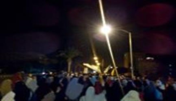 مسيرة ليلية لثوار مدينة السادات ضد حكم العسكر وغلاء الاسعار