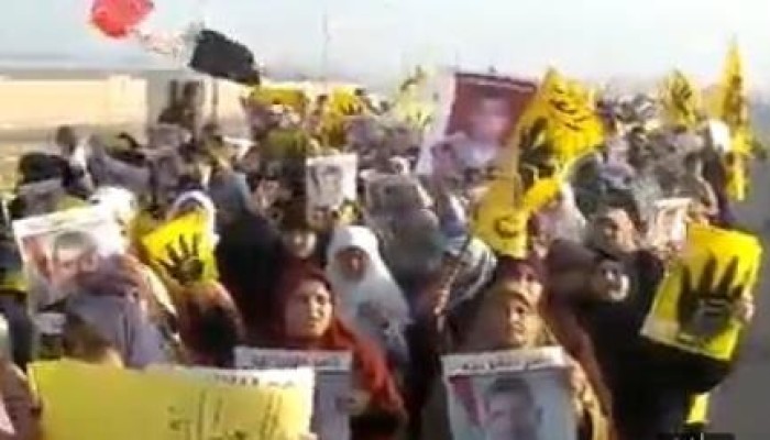 أسبوع "العدالة" سلاسل بشرية بالحسينية وكفر صقر وفاقوس بالشرقية