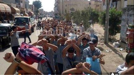 الغربية: مسيرة حاشدة بمدينة قطور فى بداية أسبوع العداله‬