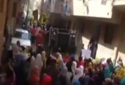 أسبوع "العدالة" الجيزه :أحرار وحرائر أوسيم يحتشدون بقوة ضد جرائم العسكر