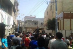 أسبوع "العدالة" مسيرة حاشدة بقرية سنبخت لطلاب ضد الانقلاب