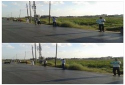 البحيرة: سلسلة بشرية على طريق "الدلنجات-دمنهور" رافضة للحكم العسكري