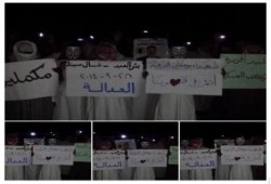 شمال سيناء: وقفة ليلية رافضة للانقلاب بمركز بئر العبد في أسبوع "العدالة"