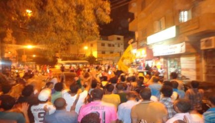 بني سويف: مسيرة ليلية رافضة للانقلاب بمدينة ناصر