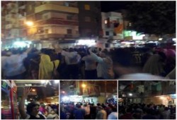 الإسكندرية: مسيرة ليلية بالورديان تهتف بإعدام الخونة والقصاص للشهداء