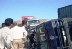 وفاة 4 مجندين من الأمن المركزي في حادث سير