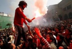 حبس 14من أولتراس أهلاوي 4 أيام بتهمة إقتحام ميدان التحرير