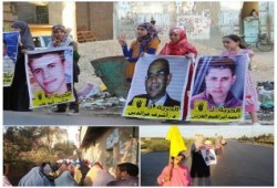 دمياط: 3 مسيرات وسلاسل بشرية تنديدا بالانقلاب العسكرى فى أسبوع "العدالة"