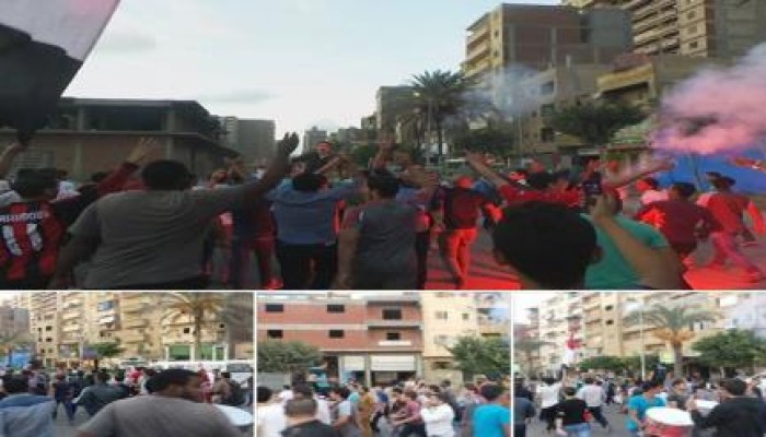 الإسكندرية: مسيرة شبابية حماسية بالسيوف بمشاركة روابط الأولتراس (صور)