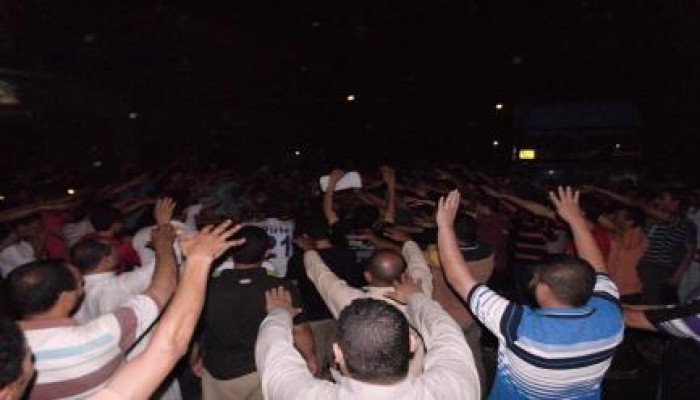 مسيرة حاشدة لـ"ثوار أبوحمص " منددة بفشل الانقلاب