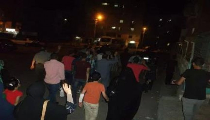 مسيرة ليلية مناهضة للانقلاب تجوب شوارع المرحلة الخامسة بالإسماعيلية