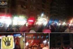 طنطا: مسيره ليلية حاشدة للتحالف الوطنى