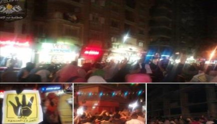 طنطا: مسيره ليلية حاشدة للتحالف الوطنى