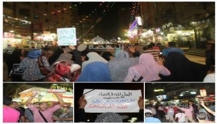 مسيرة ليلية بفيصل ضد حكم العسكر وسوء المعيشة