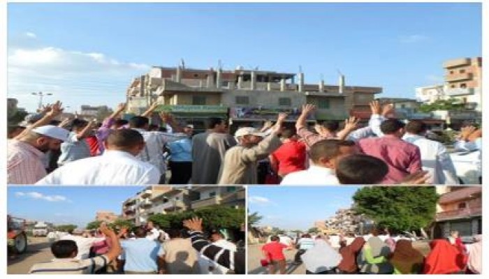 البحيرة: مسيرة لـ"ثوار أبو المطامير" تنديدًا بفشل الانقلاب