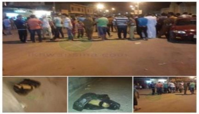أهالي العريش يتجمعون بعد الاشتباه بوجود قنبلة.. وسط تراخي أمني واضح (صور)
