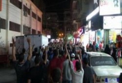 مسيرة ليلية لألتراس شبرا الخيمة تهتف بإعدام السفاح