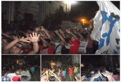 القليوبية: مسيرة ليلية بقرية سندوة مركز الخانكة ضد حكم العسكر