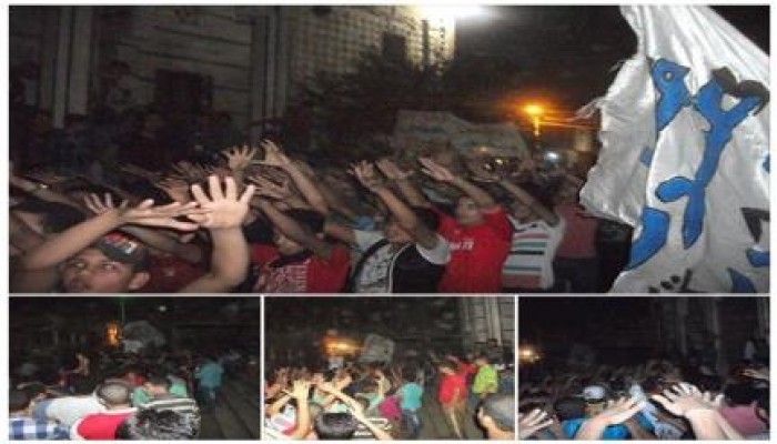 القليوبية: مسيرة ليلية بقرية سندوة مركز الخانكة ضد حكم العسكر