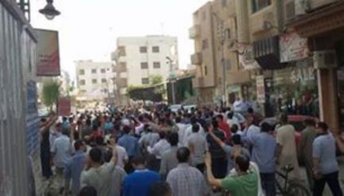 مسيرة حاشدة ضد الانقلاب بمدينة الزقازيق بالشرقية