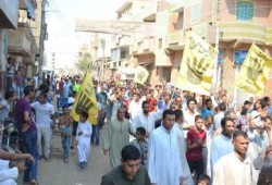 ثوار قرية دار السلام بالفيوم ينتفضون ضد الانقلاب في جمعة "الله أكبر .. عيدنا النصر"