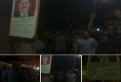 مسيرة حاشدة لثوار وأهالى كفر السودان دسوق تندد بقمع ميليشيات الانقلاب وتهنئة القرية بالعيد