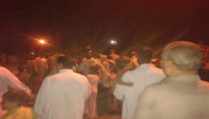 المنوفية: مسيرة تكبير ليلة العيد لاهالى قرية سلامون بمركز الشهداء