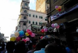 مظاهرة عقب صلاة العيد غرب الإسكندرية