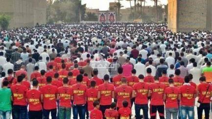 إنتفاضة لثوار ناهيا فى صلاة عيد الأضحى للتنديد بحكم العسكر