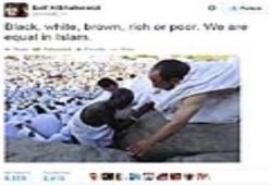 تغريدة بلغات عدة عن المساواة في الإسلام تحقِّق انتشارًا هائلا بـ"تويتر"