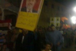 كفر الشيخ: في ذكري مجزرة ٦ إكتوبر مسيرة ليلية لأهالي كفرالسودان بدسوق