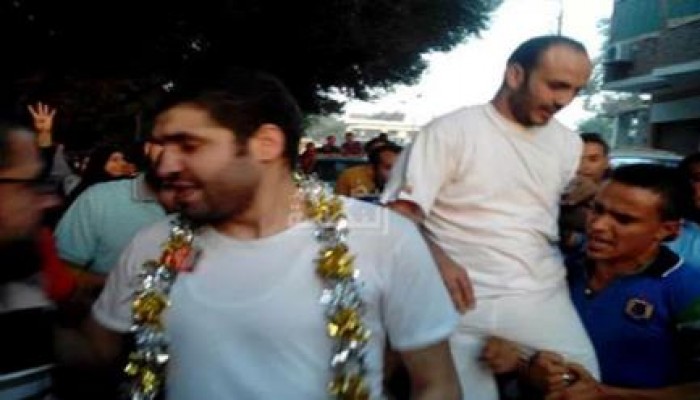 الكوم الأحمر تستقبل أبطالها المفرج عنهم باحتفالية كبرى