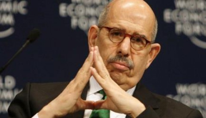 البرادعي لـ"تقصي الحقائق" الانقلابية : شهادتي لن تؤثر فى المسار الحالى الذى تشهده البلاد !