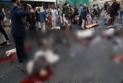 اليمن : عشرات القتلى بتفجير استهدف تجمعا للحوثيين بصنعاء