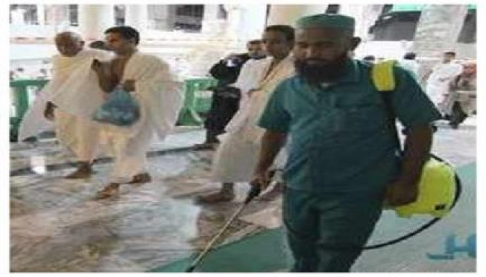 إزالة 450 طن نفايات من المسجد الحرام خلال يومين