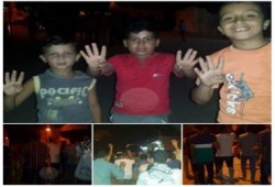 مسيرة لـ طلاب ضد الانقلاب بالعريش وسط تفاعل كبير من الأهالي