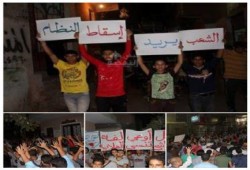 أهالي كرداسة ينتفضون للمطالبة باسقاط حكم العسكر