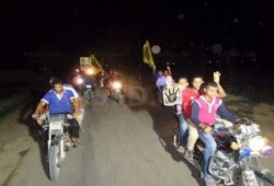 مسيرة ليلية بالدرجات البخارية بالفيوم‬ ضد الانقلاب العسكري