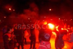 رافضو الانقلاب يواصلون فعالياتهم بوقفة ليلية ب‏بورسعيد‬