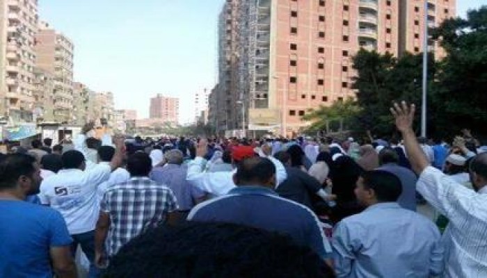 المطرية تنتفض من جديد ضد العسكر "بث مباشر"